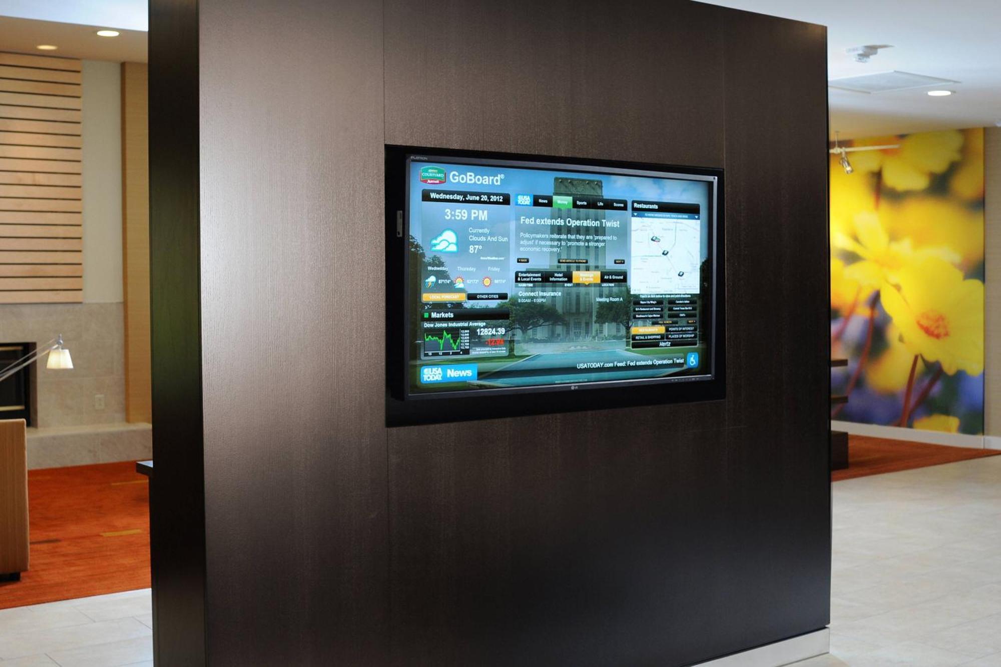 Hotel Courtyard By Marriott Houston Hobby Airport Facilidades foto